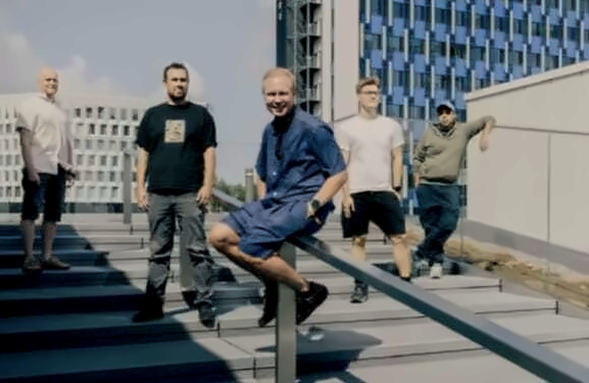 Behavix's Dmitrii Tikhonov, Mika Ristimäki, Hannu Verkasalo, Pete Ropponen, and Surath Chatterji